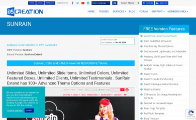 https://d5creation.com/theme/sunrain screenshot
