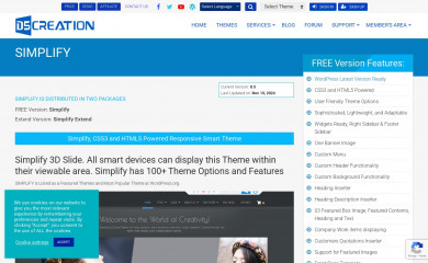 https://d5creation.com/themes/simplify screenshot