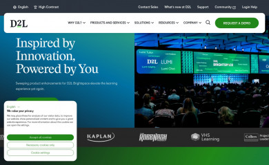 d2l.com screenshot