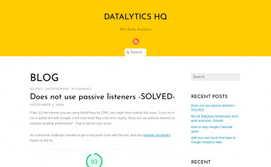 dtlytics.com screenshot