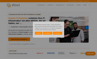 dtnet.de screenshot