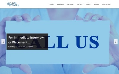 dtnstaffing.com screenshot
