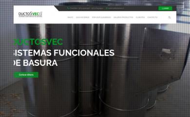 ductosvec.cl screenshot