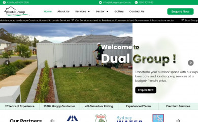 dualgroup.com.au screenshot