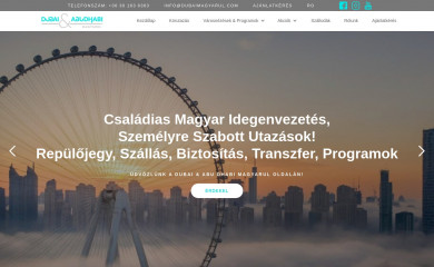 dubaimagyarul.com screenshot