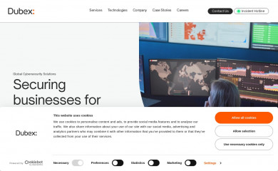 dubex.dk screenshot
