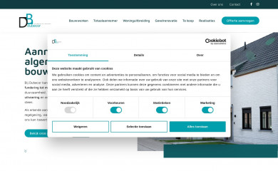 dubecor.be screenshot