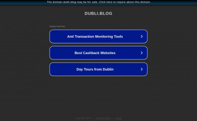 dubli.blog screenshot