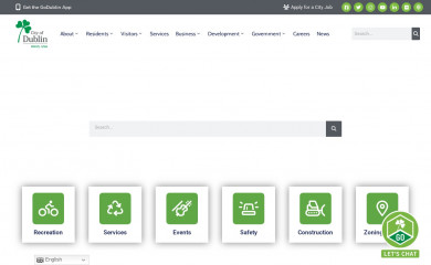 dublinohiousa.gov screenshot