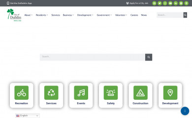 dublinohiousa.gov screenshot