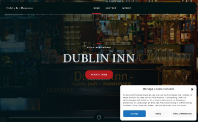 dublininn-hannover.de screenshot