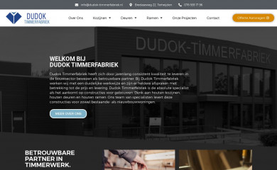 dudok-timmerfabriek.nl screenshot
