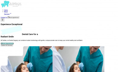 dudleylaidentalsurgery.com.au screenshot