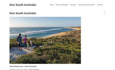 duesouthaustralia.com.au screenshot