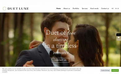 duetluxe.com screenshot