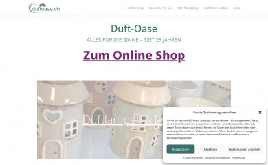 duftoase.ch screenshot