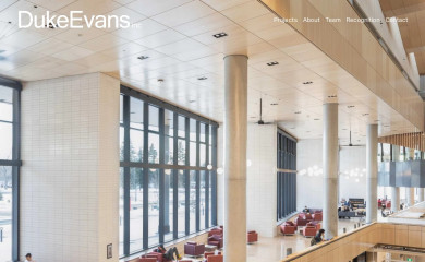 duke-evans.com screenshot