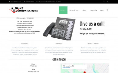 dukecom.com screenshot