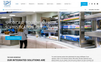 dukemfg.com screenshot