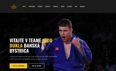 duklajudo.sk screenshot