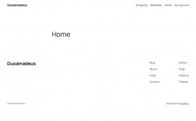 duoamadeus.dk screenshot