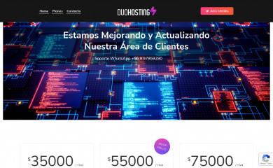 duohosting.cl screenshot