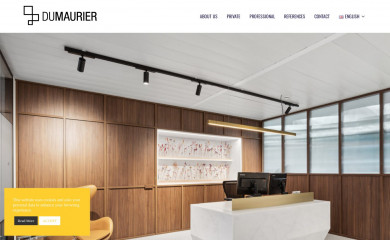 dumaurier.be screenshot