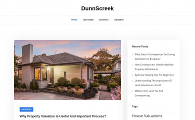 dunnscreek.com.au screenshot