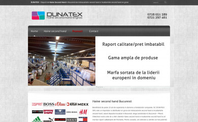 dunatex.ro screenshot
