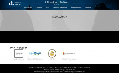 dunakesziteatrum.hu screenshot