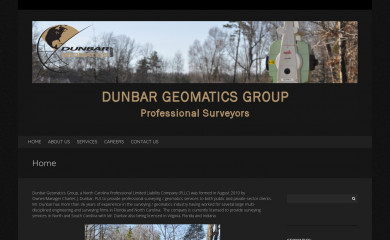 dunbargeomatics.com screenshot