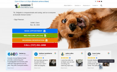 dunedinamc.com screenshot