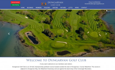 dungarvangolfclub.com screenshot