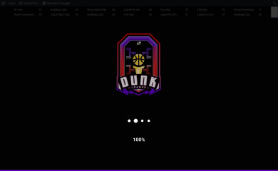 dunk-league.com screenshot