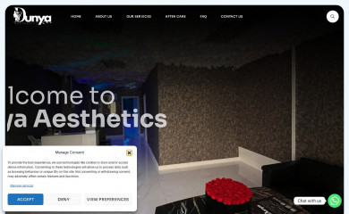 dunyaaesthetics.co.uk screenshot