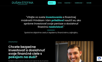 dusanstefina.sk screenshot