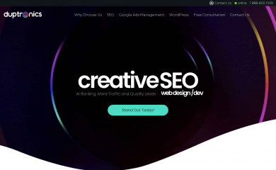 http://www.duptronics.com screenshot