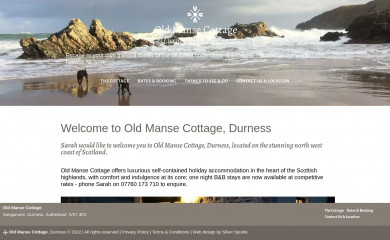 durnessholidaycottage.co.uk screenshot