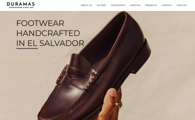 duramasfootwear.com screenshot
