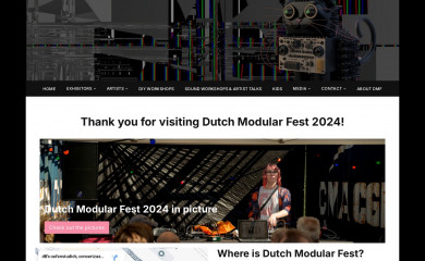 dutchmodularfest.com screenshot