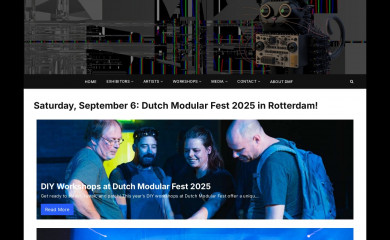 dutchmodularfest.com screenshot