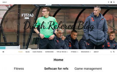 dutchreferee.com screenshot