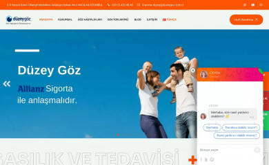 duzeygoz.com.tr screenshot