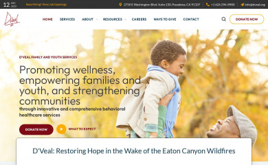 dveal.org screenshot