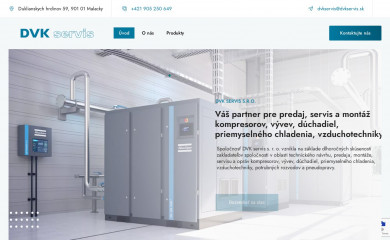 dvkservis.sk screenshot
