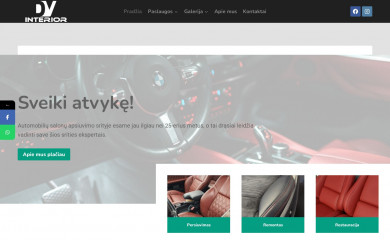 dvinterior.lt screenshot