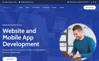 dvmtechno.com screenshot