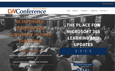 dwcau.com.au screenshot
