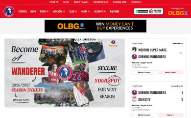 dwfc.co.uk screenshot