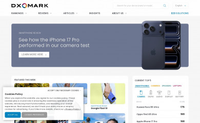 dxomark.com screenshot